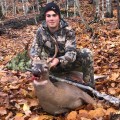 2019: Oliver Eckler of Valley Falls with a 125-pound, 8-pointer taken Oct. 19 in Keene, Essex County.