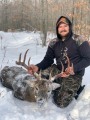 2019: Karl Pryce of Piercefield, NY with a 202-pound, 10-pointer take Nov. 13 in Conifer, St. Lawrence County.