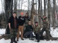 2019: The Wolf Pond Hollow Gang with a 150-pound, 8-pointer taken Nov. 28 in Thurman, Warren County.