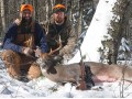 2019: Justin Dixon and Chad Johnson of the Camp Witamy Hunting Club with Justin's 185-pound, 8-pointer taken in Hamilton County on Nov, 13, 2019