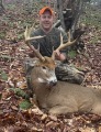 2021: Joe Van Valkenburg, of Old Forge, shot this 148-pound, 8-pionter in Herkimer County on Nov. 21.