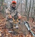 2021: Scott Kosnick, of Charton shot thi 8-pointer on Nov. 14 in Indian Lake, Hamilton County. The buck was aged at 5..5 years and had 6.5-inch brow tines.