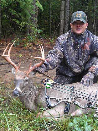2012: Dave Howard, 8-pointer, 176-pounds, archery season, Lake George, NY