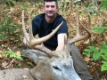 Justin J. Liptak of Schurlerville took this 232-pound, 8-pointer on Oct. 15 during the early muzzleloading season in Stony Creek, Warren County.