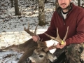 2017: Caleb Gates of Hartford, NY with an 8-pointer with a 20-inch spread taken Nov. 28 in Minerva, Essex County.