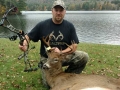 2017: John Zeis of Wells, NY with a Southern Adirondack 8-pointer taken Oct. 10 during the archery season.