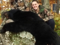 2014: Justine Morgan (age 15,) from Mosquitoville, Vermont, black bear, Hamilton County, youth hunting weekend