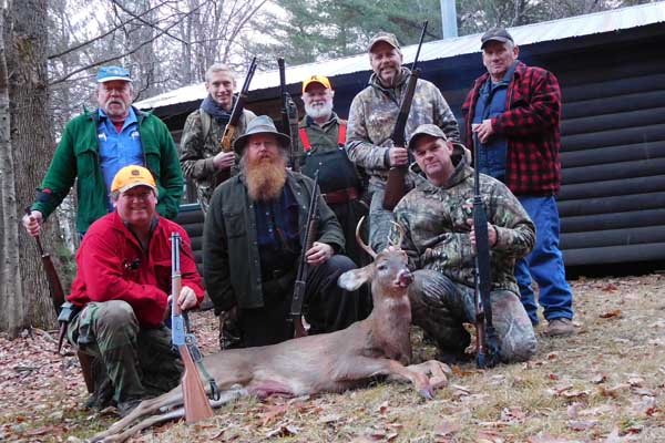 Ed Ladd of Kingsbury with a 5-pointer taken Dec. 3 in Warren County with the Iron Sight Gang