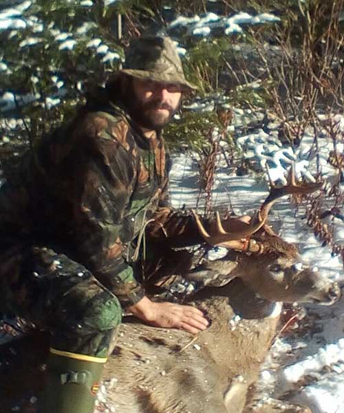 2017: Mark Booth with a Southern Adirondack 8-pointer taken on Nov. 20.