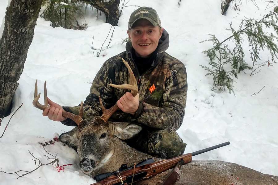2018: Charles Gregory, Corinth, NY. 135-pound, 8-pionter taken Nov. 24 in Thurman, Warren County.