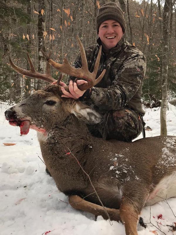 2019:  Jason Delpha of Canton, MA, with a 174-pound, 11-pointer taken Nov. 30 in Essex County.