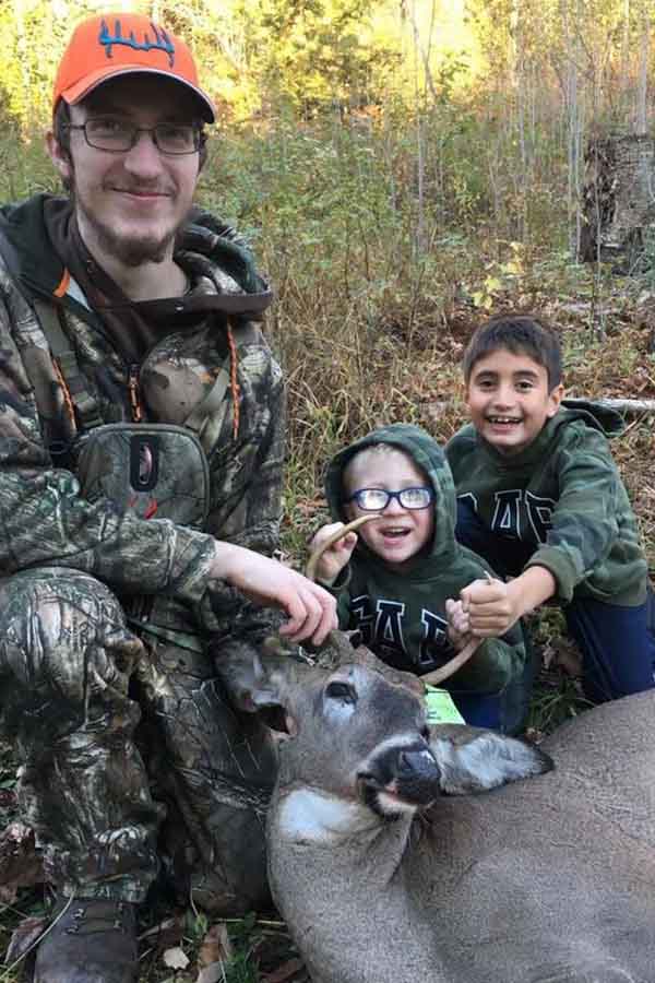 2018: Ethan Lobdell of Ticonderoga with his first Adirondack buck; a 135-pount, 5-pointer taken Oct. 18 in Moriah, Essex County.