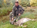 2019: ADKHunter.com publisher Dan Ladd with an opening day velvet spike taken in Fort Ann, NY.