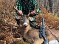 2019: Jim Euber of Vermont with a 183-pound, 8-pointer taken Nov. 3 in Long Lake, Hamilton County