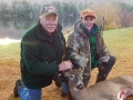 2019: Mike Currie of Warrensburgh (and grandson, Paul), with a 109-pond, 4-pointer taken in Hogtown with the Iron Sight Gang.