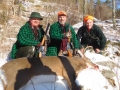 2019: The Ladd Boys - Dan, Bill & Tim - of the Iron Sight Gang with Bill's 123-pound, 6-pointer taken Nov. 16 in Hogtown, Washington County.