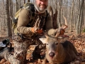 2019: Chris Schroer of Fayetteville, NY, with a 151-pound 9-pointer taken Nov. 10 in Hamilton County.