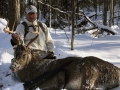 2019: Jay Scott of Blue Mt. Lake with a big-bodied 7-pointer taken in Indian Lake, Hamilton County on Nov. 13.