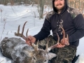2019: Karl Pryce of Piercefield, NY with a 202-pound, 10-pointer take Nov. 13 in Conifer, St. Lawrence County.