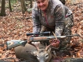 2020: Kerry Finley of West Fort Ann with an 150-pound, 8-pointer taken in her hometown.