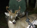 2020: Camren Beckwith, age 16 , of Essex County with his first bow buck, a 138-pound, 8-pointer. Nice job, Camren!  