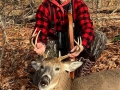 2020: Nate Crouse, of Charlotte, N.C., with a 180-pound, 8-pointer taken Nov. 21 in Hamilton County.