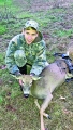 Christian Chaney, of Fort Edward, arrowed this 85-pound doe in Fort Ann, Washington County, on Oct. 8. It’s his first archery deer.
