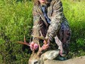 2022: Nora Brassard, of Port Henry got her first buck, this fine 8-pointer, on the first day of the 2022 youth big game hunting weekend.