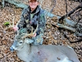2022: Abby Braunius shot this 172-pound; 11-pointer; in Putnam; Washington County; Nov. 14.