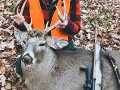 2022: Shelbie Bruce shot this 150-pound, 10-pointer while hunting a scrape line in Essex County, Nov. 15.