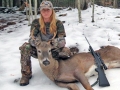 2022: Stephanie Schulze, of West Fort Ann, shot this 125-pound, 5-pointer Nov. 18 in Washington County.