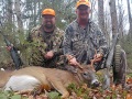 2023: Father (Jeff, right) and Son (Zach, left) Chapman shot back-to-back Adirondack bucks. Here’s Jeff’s 137-pound 8-pointer taken Nov. 4 in Hamilton County.