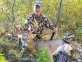 Jeff "Capt. JJ" Johnson arrowed this 8-pointer with his longbow Oct. 17 in Warren County.