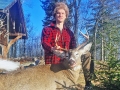 2024: Herman Geilescheisse, shot this 8 pointer, with a muzzleloader at Camp Squaw, Hamilton County.