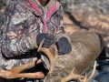 2024: Rachael Flickinger shot this 8-pointer near Stoney Creek, Warren County, Nov. 3.