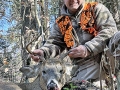 2024: Michael Rago with his first Adirondack buck taken in  Harriestown, Franklin County .