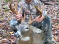2021 - Frank Brownell shot this bruiser 15-pointer that weighed 185-pounds on Oct. 17, during the muzzleloading season in Warren County.