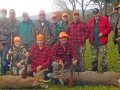 2021: Christian Chaney, of Hartford, and ADKHunter web author Dan Ladd shot this pair of 8-pointers (175, 158 pounds) while hunting with the Iron Sight Gang in Hogtown, NY.