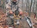 2021: Scott Kosnick, of Charton shot thi 8-pointer on Nov. 14 in Indian Lake, Hamilton County. The buck was aged at 5..5 years and had 6.5-inch brow tines.