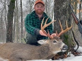 2022: Zachary Wakeman tracked this Herkimer County 8-pointer Dec. 3.