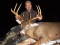 Drew Peacock shot this 190-pound, 8-pointer on Dec. 4, 2015 at Camp Squaw in Hamilton County
