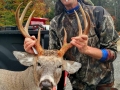 Robert McFarlane of Corinth with a hometown 176-pound, 8-pointer taken Oct. 30, Saratoga County