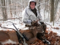 2017: Doug Coons (Windy HIll Club) of Queensbury with an 8-pointer taken Dec. 10, the last day of the late muzzleloading season, Hogtown, NY.