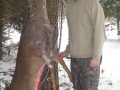 2007: Stephen Buff of Latham, NY, 6-pointer, 144-pounds, southwestern Adirondacks