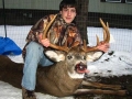 2010: Hunter Moon (age 14), 11-pointer, first buck, Essex County