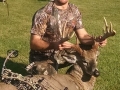 2014: Steven Vivyan, opening day archery buck, Fort Drum