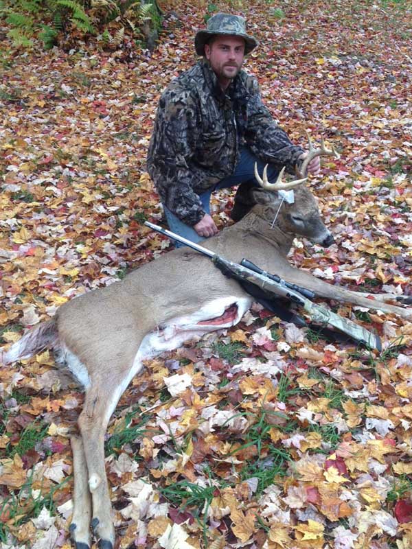 Adam Pawlenko of Fulton with a 155-pound, 10-pointer taken with a muzzleloader on Oct. 15 in Redfield, NY