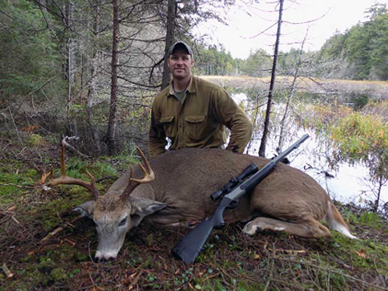 2018: Eric Boek, Boonville, NY. 199-pound, 8-pointer taken in Herkimer County during he early muzzleloading season.