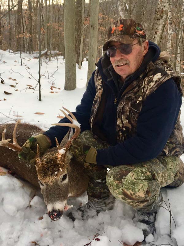 2018: Clarence Burt of Queensbury with an 8-pointer taken in Hague, NY on Nov. 18.